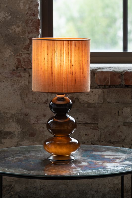 Augusta mini, seda tostada, H 45cm